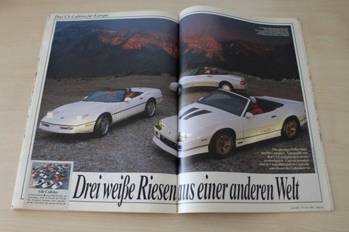 Auto bild 1988 - auto, cadillac