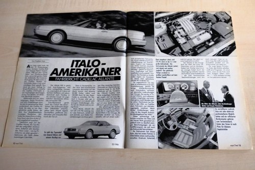 Mot 1986 cadillac allante - mot,