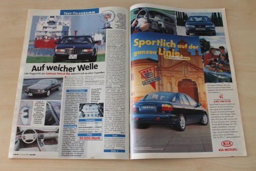 Auto bild 1997 cadillac - bild, 03/1997