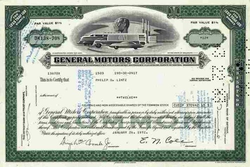 General motors 1970 - motors, 1970/74